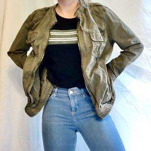 Lucky Brand Olive Utility Jacket